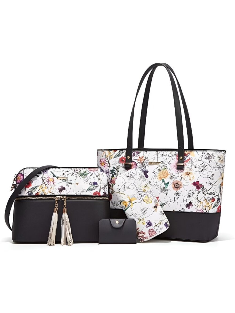 Women Fashion Handbags Wallet Tote Bag Shoulder Bag Top Handle Satchel Purse
